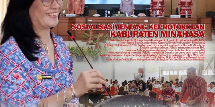 Sekda Minahasa : Protokoler Harus Mengikuti Perkembangan Teknologi