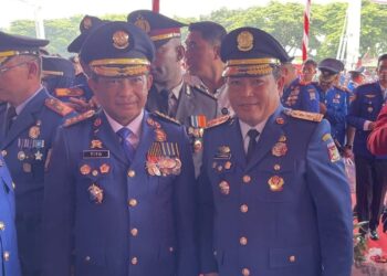Pj Bupati Minahasa Hadiri Peringatan HUT Ke-105 Damkar di Surabaya