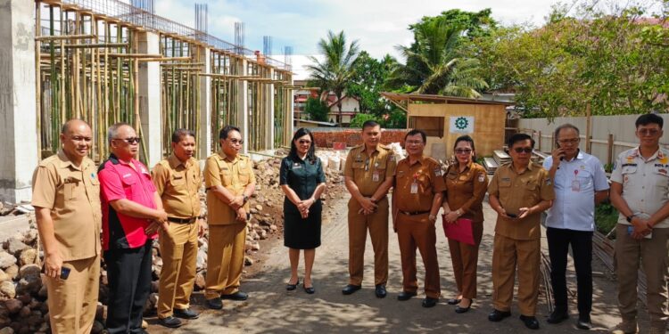 Pembangunan Gedung Baru Dinas Perpustakaan Kabupaten Minahasa Telan Anggaran 9,5 M