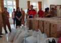 Pemkab Minahasa Bantu Korban Bencana Alam Erupsi Gunung Ruang