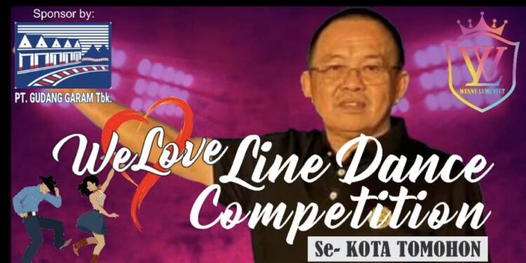 Meriahkan, Saksikan dan Ikuti ‘Line Dance Competition’ Se-Kota Tomohon 