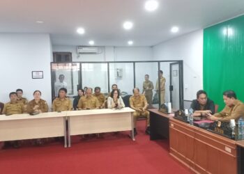 Jaga Pasokan dan Stabilitas Harga Pangan Jelang Hari Raya, Pj Bupati Minahasa Ikut Rakoor Pengendalian Inflasi