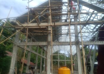 Pembangunan Gedung Olahraga Di Desa Sawangan Tahun Ini Rampung