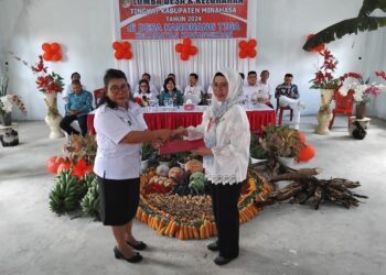Raih Peringkat Dua Terbaik Lomba Desa, Hukum Tua Lumintang Ucapkan Terima Kasih