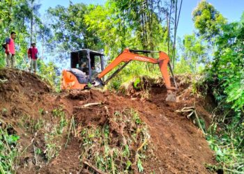 Tahun 2023 Kiawa Satu Utara Bangun Usaha Tani Sepanjang 700 Meter