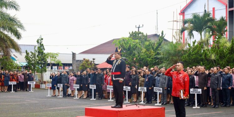 Peringati HARDIKNAS Pj Bupati Minahasa Bacakan Sambutan Kemendikbudristek RI