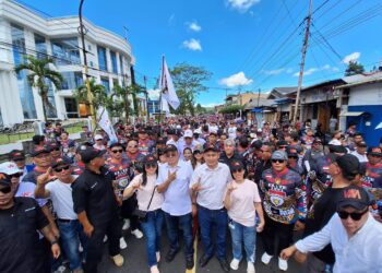 40 Ribu Warga Kota Tomohon Dukung WL-MM