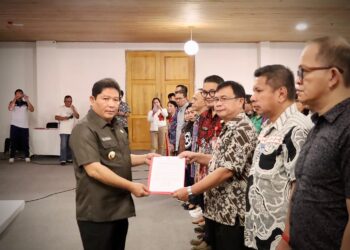 Pj Bupati Minahasa Kukuhkan  Gugus Tugas Penanggulangan TPPO Masa Bakti 2024-2028