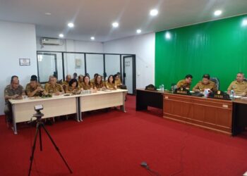 Pj Bupati Minahasa Ikuti Rakoor Pengendalian Inflasi Bersama Kemendagri RI 