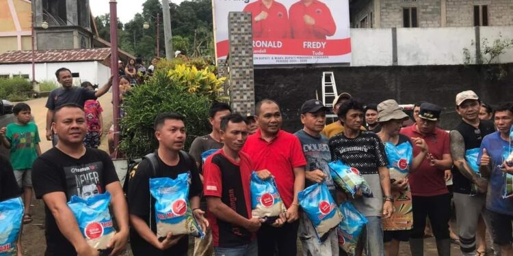 Peduli Bencana, Kandoli – Tuda Bantu Warga Belang, Soyoan dan Bentenan