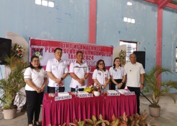 Hukum Tua Desa Kanonang Tiga Ikuti Bimntek Keuangan Desa