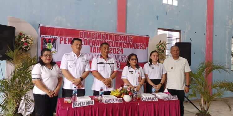 Hukum Tua Desa Kanonang Tiga Ikuti Bimntek Keuangan Desa