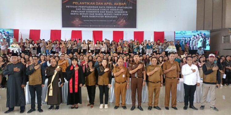 Usai Dilantik, 956 Pantarlih Diminta Kerjakan Tugas Dengan Penuh Tanggung Jawab 