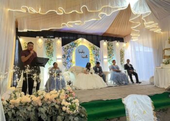 Hadiri Pernikahan Frensky dan Gracela. Ronald Kandoli : Pentingnya Kepercayaan Dalam Keluarga