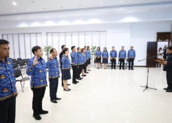 Pj Bupati Minahasa Lantik 9 Pejabat Administrator dan Pengawas 