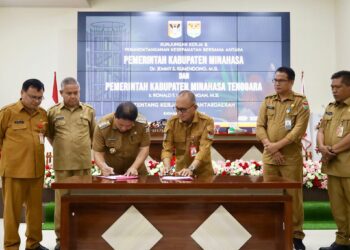 Pemkab Minahasa dan Mitra Sepakat Jalin Kerja Sama Antar Daerah