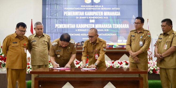 Pemkab Minahasa dan Mitra Sepakat Jalin Kerja Sama Antar Daerah