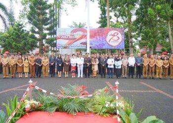 Bupati Minahasa Ikuti Upacara Hari Bhayangkara Ke -78