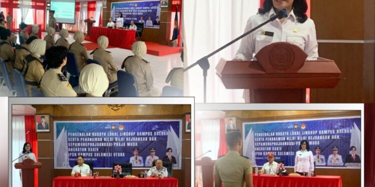 Bawakan Materi Terkait Pengenalan Budaya Lokal, Sekda Watania Ajak Praja Muda Lebih Mencitai Daerah