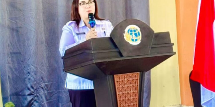 Wakili Bupati Minahasa, Maya Kainde Hadiri Sosialisasi Eksternal Implementasi Kantor Pertanahan Elektronik dan Sertipikat Elektronik