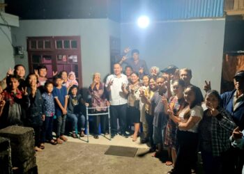 Penuhi Undangan Pasangan Calon WL-MM, Disambut Antusias Warga Kota Tomohon