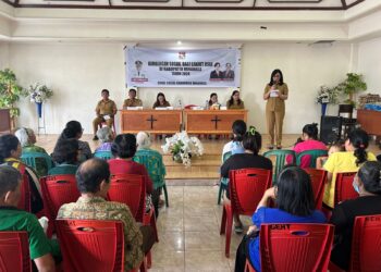 Kesehatan Para Lansia Jadi Perhatian Pemeintah Kabupaten Minahasa 