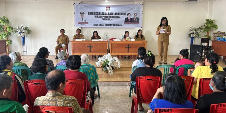 Kesehatan Para Lansia Jadi Perhatian Pemeintah Kabupaten Minahasa 