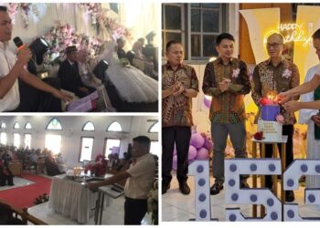 Secara Marathon. Ronald Kandoli Salurkan Bantuan Untuk Pembangunan Rumah Ibadah