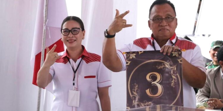 Dapat Nomor Urut Tiga, RD – VaSung : Kami Bersyukur Ini Simbol Partai