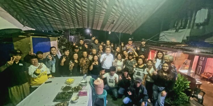 Pnt Michael Mait Banjir Dukungan Di Kecamatan Tomohon Utara