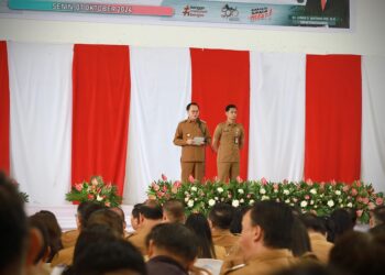 Pemkab Minahasa Gelar Apel dan Ibadah Awal Bulan Oktober