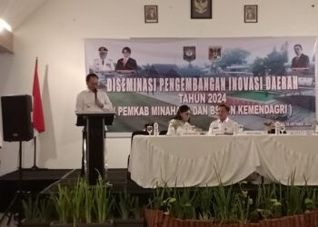 Bupati Tendean Buka Kegiatan Desiminasi Penyusunan Pengembangan Inovasi Daerah