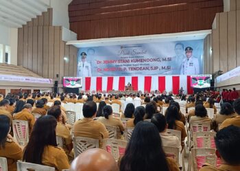 Pemkab Minahasa Gelar Pisah Sambut Penjabat Bupati Kumendong Ke Tendean