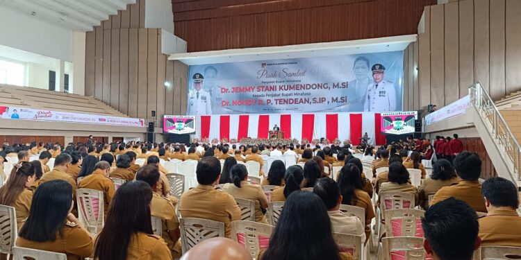 Pemkab Minahasa Gelar Pisah Sambut Penjabat Bupati Kumendong Ke Tendean