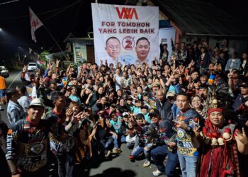 Resmikan Posko Pemenangan di Kamasi, WL-MM: Jangan Baku-Baku Marah