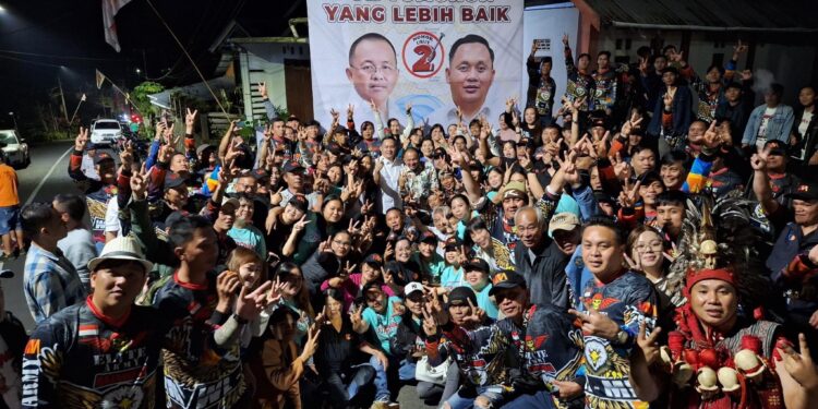 Resmikan Posko Pemenangan di Kamasi, WL-MM: Jangan Baku-Baku Marah