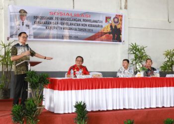 Pj Bupati Minahasa Kunker di Tompaso