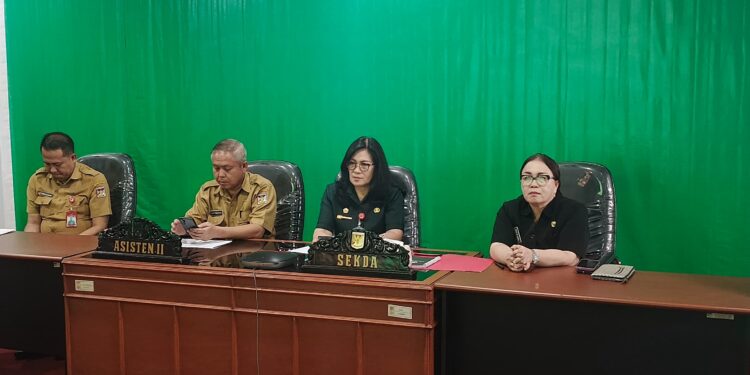 Sekda Minahasa Ikuti Rakor Pengendalian Inflasi dan Sosialisasi Bencana Hidrometeorologi