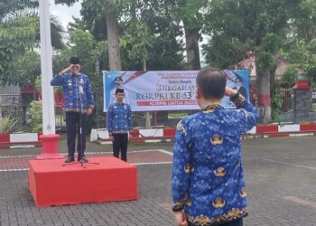 Pemkab Minahasa Gelar Upacara HUT Korpri Ke 53 dan Hari Guru Nasional Ke 79