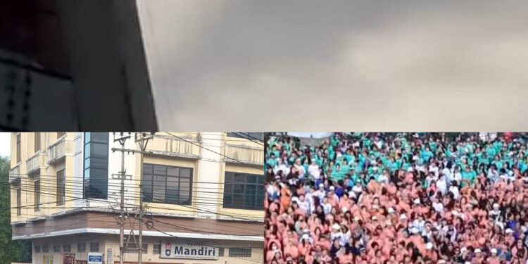 Fenomena Merpati Saat Puluhan Ribu Peserta Jalan Sehat WL-MM