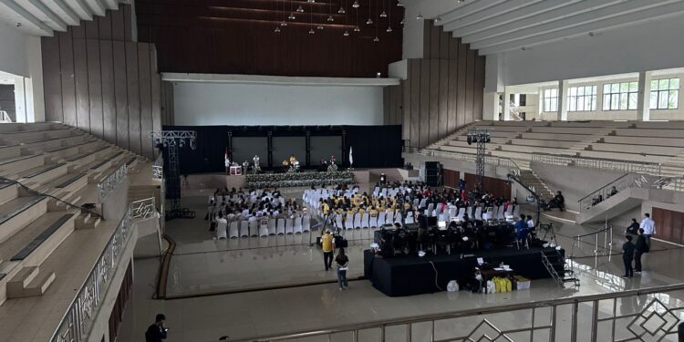 Debat Ke Dua Pilbup di Minahasa Tersendat Akibat Listrik Mati 
