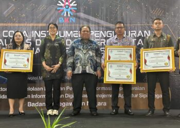 Pemkab Minahasa Raih Dua Penghargaan Dari BKN