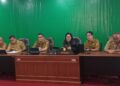 Sekda Lynda Watania Ikuti Rapat Desk Verifikasi Optimalisasi Indeks MCP 2024 yang Digelar KPK RI
