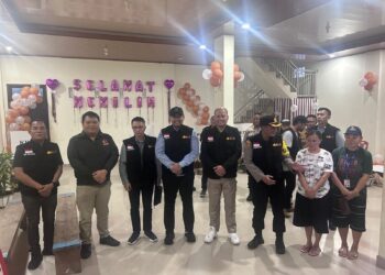 Jelang Hari Pencoblosan Bawaslu Minahasa dan Centra Gakkumdu Tinjau Kesiapan TPS