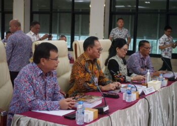 Kinerja Triwulan Pertama Pj Bupati Minahasa Di Evaluasi Kemendagri