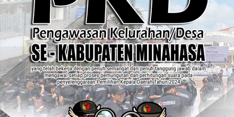Pilkada 2024: Bawaslu Kabupaten Minahasa Mengucapkan Terima Kasih Kepada Seluruh PKD