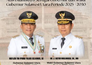 Bawaslu Minahasa Ucapkan Selamat dan Sukses Atas Dilantiknya Gubernur dan Wakil Gubernur Sulut Periode 2025 – 2030