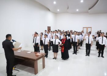 Bupati Kandoli Lantik 61 Pejabat Fungsional Tenaga Kesehatan