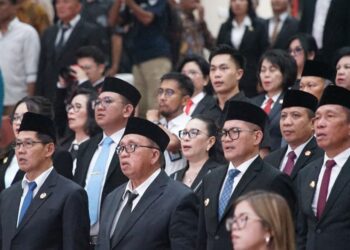 Bupati Bersama Wakil Bupati Minahasa Hadiri Rapat Paripurna DPRD Dengarkan Pidato Gubernur Sulawesi Utara