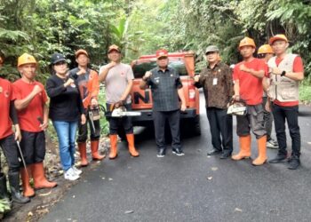 Bupati Minahasa Apresiasi Semangat BPBD Bersihkan Ranting Pohon